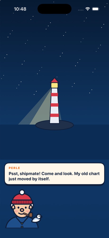 Perle and the lighthouse
